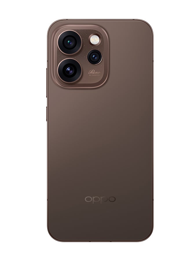 Reno15 Pro AI Phone Dual SIM 5G Dusk Brown 12GB RAM 512GB + My Candy Speaker + Zentality Ultra Concise V Earbuds + Zentality Powerbank 10k mAh - Middle East Version