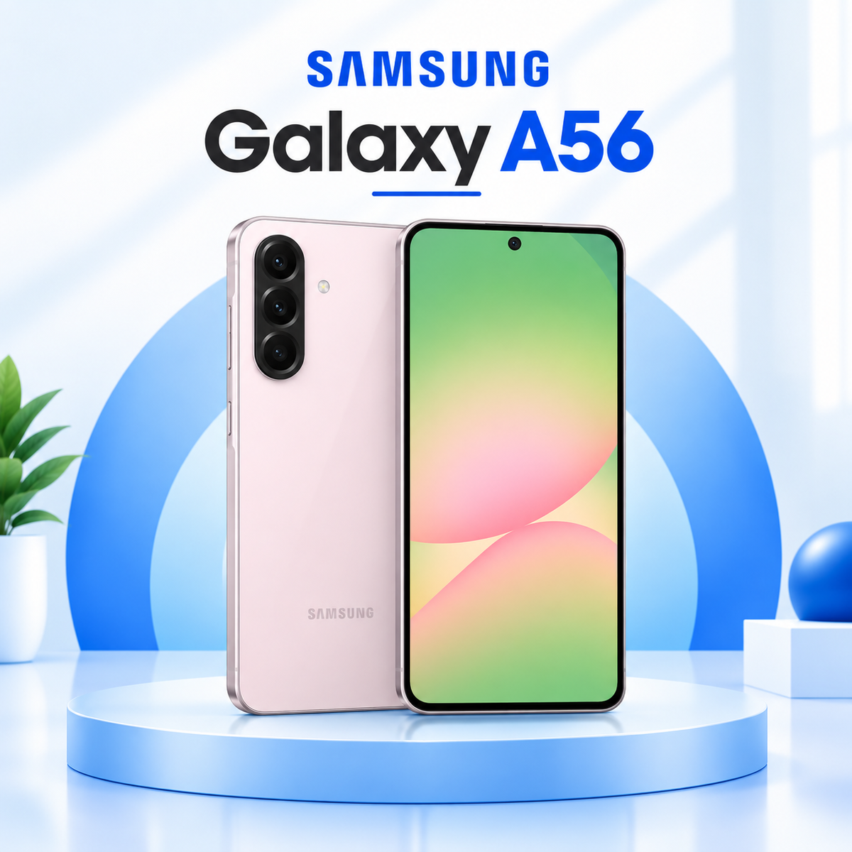 Galaxy A56 5G Dual SIM Awesome Graphite 8GB RAM 256GB - Middle East Version