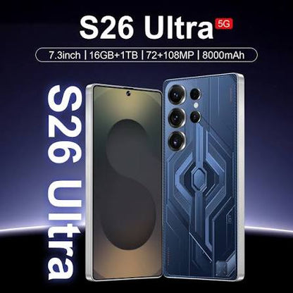 2026 Hot New S26 Ultra original intelligent 4G 5G dual card dual standby system global version 8000mAh battery Arrival